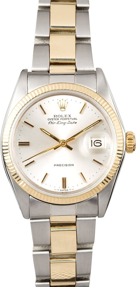 rolex air king two tone 42mm|Rolex Air-King 40mm.